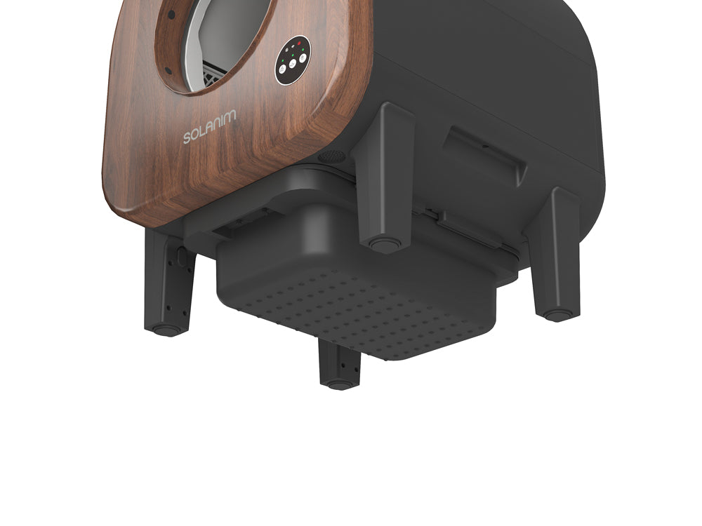 Litière auto-nettoyante 65L Wifi avec caméra HD - Modèle Igloo - Coloris Noir - Image 3