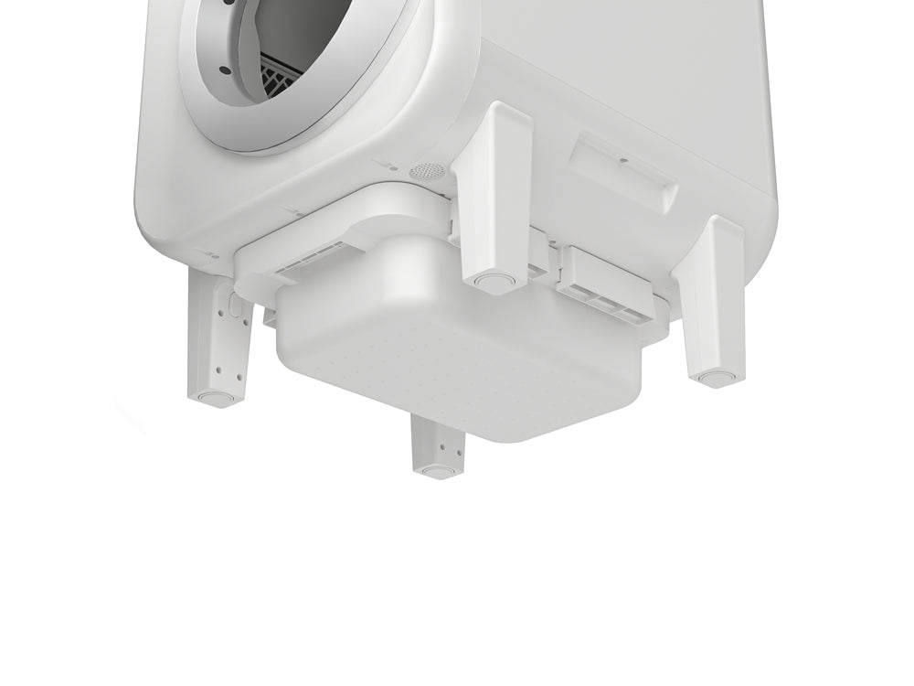 Litière auto-nettoyante 65L Wifi avec caméra HD - Modèle Cocoon - Coloris Blanc - Image 3
