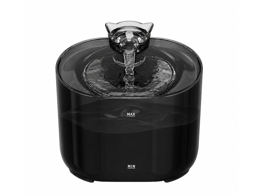 Fontaine à eau silencieuse 2,2L - Modèle Aqualis - Coloris Noir