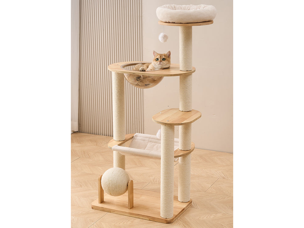 Arbre à chat 132 cm - Collection NaturaCat - Image 3