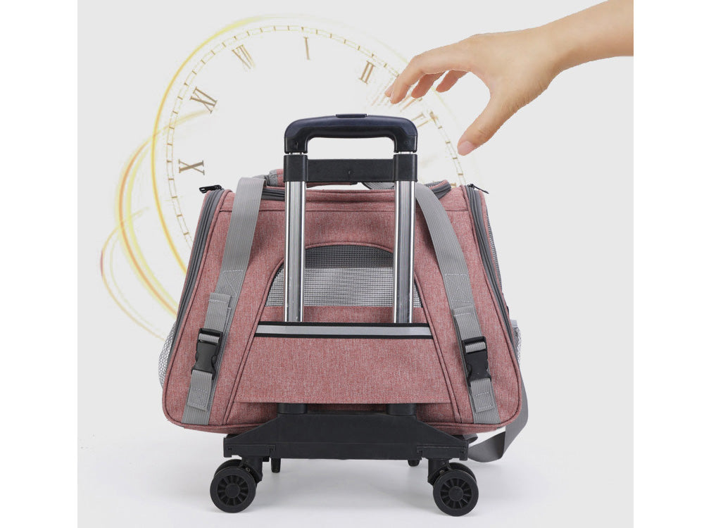 Sac de transport - Modèle SOLANIM HD01 - Coloris rose - Image 2